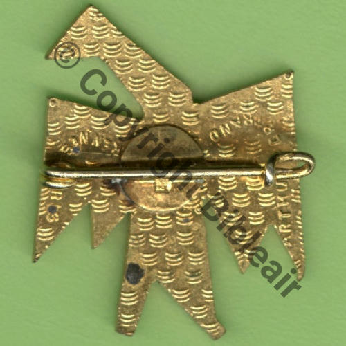 A0767 EscadronALA 1.22 AIN FORT LAMY AB Rennes Bol poinconne Dos Chevrons SNH Src.Y.GENTY 77Eur(x9) 